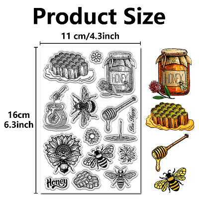 Custom PVC Plastic Clear Stamps DIY-WH0439-0347-1