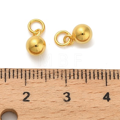 925 Sterling Silver Hollow Round Charms STER-P071-19G-1