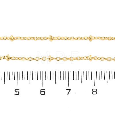 Brass Satellite Chains Necklaces for Women NJEW-D302-61G-1