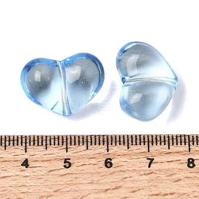 Transparent Glass Beads GLAA-F132-02I-1