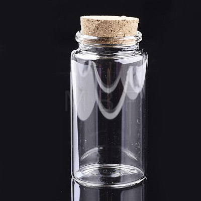 Glass Jar Glass Bottles Bead Containers AJEW-S074-03C-1