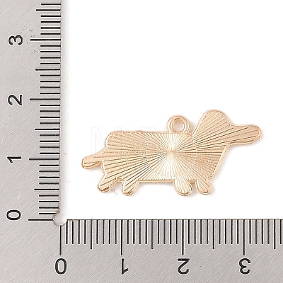 Alloy Enamel Pendants ENAM-Z010-06KCG-1