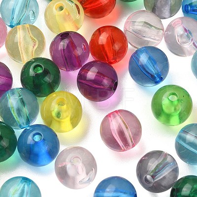 Transparent Acrylic Beads MACR-YW0002-72A-1