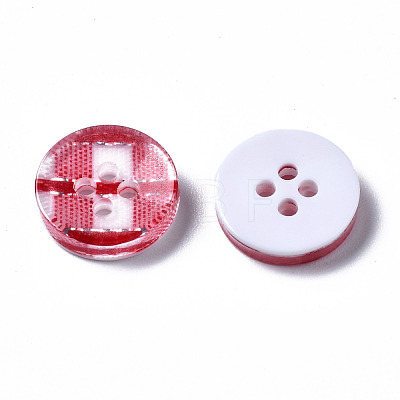 Resin Buttons BUTT-N017-01E-1