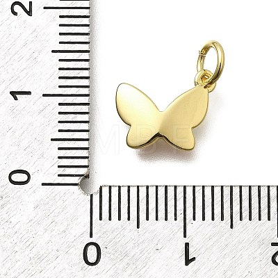 Brass Enamel Charms KK-Z093-07G-01-1