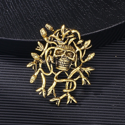 Alloy Brooch for Backpack Clothes PW-WG9B33F-01-1