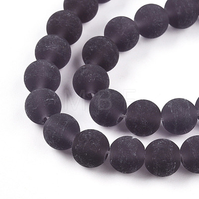 Transparent Glass Beads Strands LS-GLAA-T032-T8mm-MD03-1