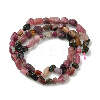 Natural Tourmaline Beads Strands G-Z034-D08-01-1