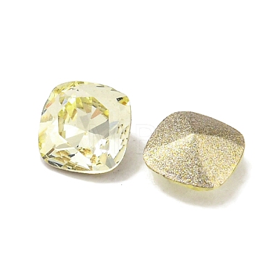 Glass Rhinestone Cabochons RGLA-L029-14B-213-1