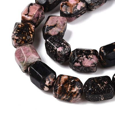 Natural Rhodonite Beads Strands G-N342-143B-1