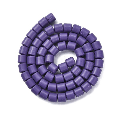 Polymer Clay Bead Strands CLAY-T001-C50-1