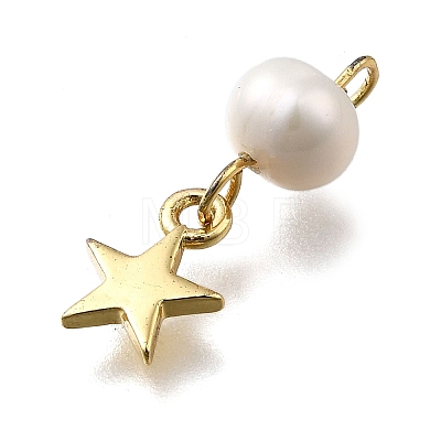 Brass Pendants KK-B132-07G-1