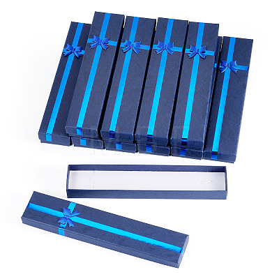 Cardboard Necklace Jewelry Boxes CON-TAC0014-07B-1