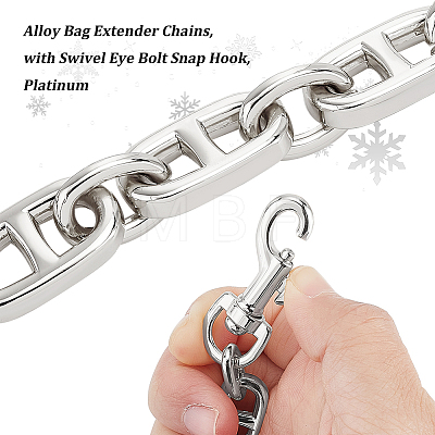 Alloy Bag Extender Chains DIY-WH0304-427P-1