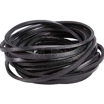 Flat Cowhide Leather Cord WL-GF0001-09D-01-1
