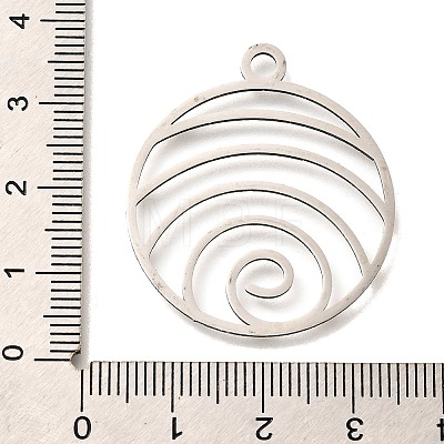 304 Stainless Steel Pendants STAS-B083-11P-1