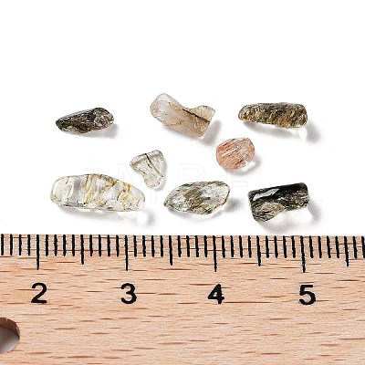 Natural Tourmaline Chips Beads G-M428-01B-1