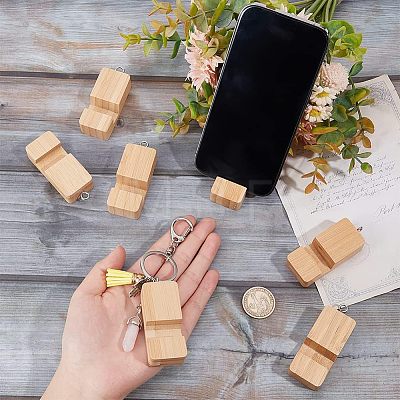 Wood Mobile Phone Holders AJEW-WH0312-70-1