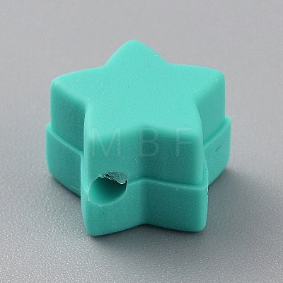 Star Silicone Focal Beads LS-SIL-TAC0008-08G-1