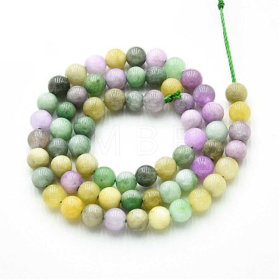 Natural Quartz Beads Strands G-N355-6mm-66-1