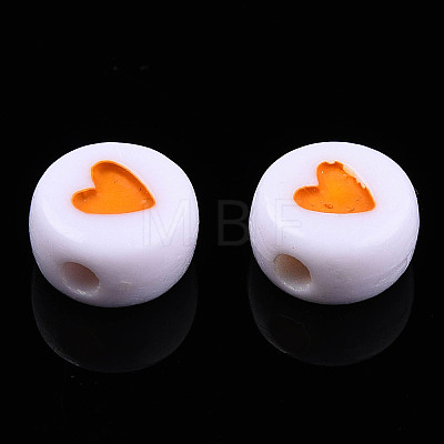 Opaque Acrylic Beads LS-MACR-N008-57G-1