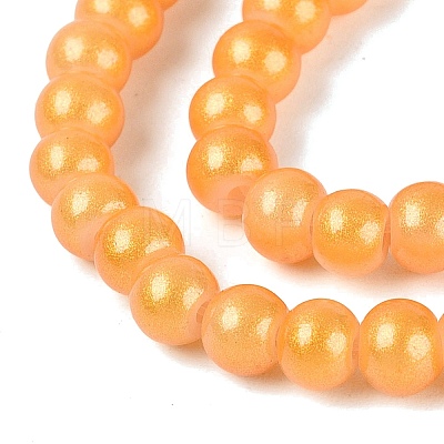Baking Paint Glass Pearl Beads Strands LS-DGLA-ZX001-05B-12-1
