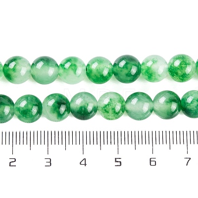 Natural Malaysia Jade Beads Strands G-A146-8mm-C19-1