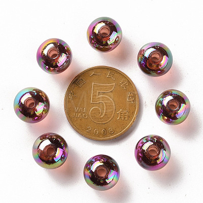 Transparent Acrylic Beads MACR-S370-B10mm-765-1