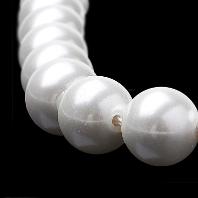 Shell Pearl Beads Strands X-BSHE-S301-10mm-04-1