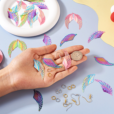 DIY Wing Earring Making Kit STAS-TA0001-95-1