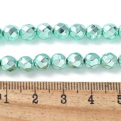 Electroplated Synthetic Non-magnetic Hematite Beads Strands G-B132-B01-01E-1