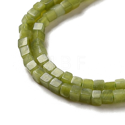Natural Xinyi Jade/Chinese Southern Jade Beads Strands G-B064-A04-1