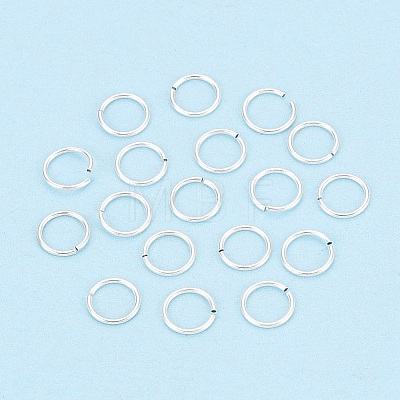 925 Sterling Silver Open Jump Rings STER-N017-30A-S-1