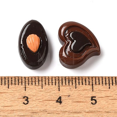 Opaque Resin Imitation Food Decoden Cabochons RESI-M041-11-1