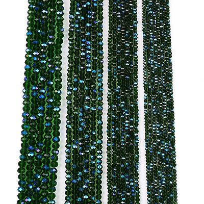 Electroplate Glass Beads Strands LS-EGLA-A044-T8mm-L24-1