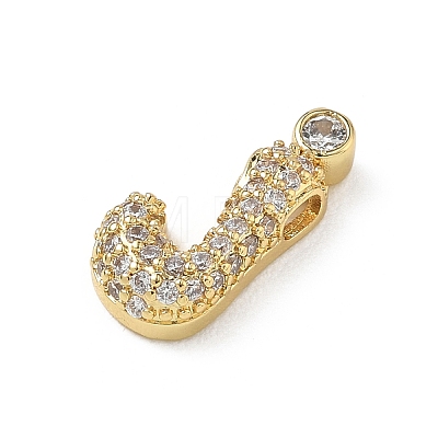 Brass Micro Pave Cubic Zirconia Pendants KK-A300-02G-J-1