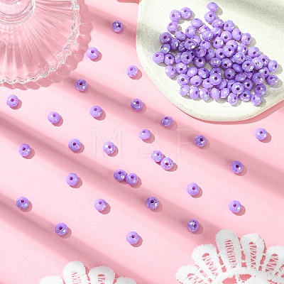 Opaque Acrylic Beads MACR-YW0003-55I-1