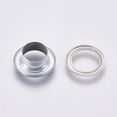 Iron Grommet Eyelet Findings IFIN-WH0023-D04-1