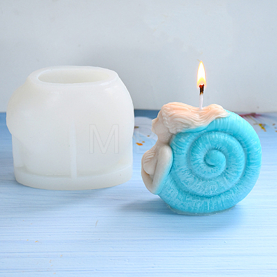 Food Grade DIY Silicone Statue Candle Molds PW-WG17084-01-1