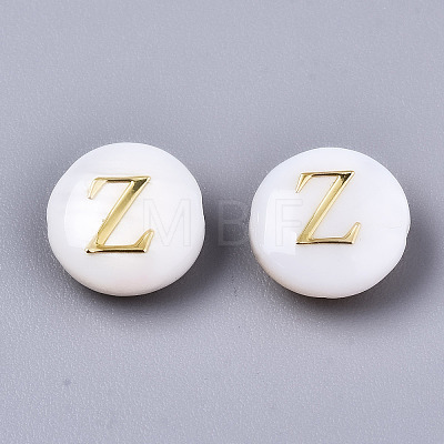 Natural Freshwater Shell Beads SHEL-S266-12Z-1