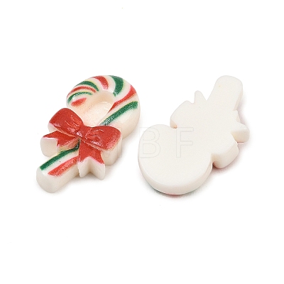 Christmas Opaque Resin Cabochons RESI-XCP0002-66B-1