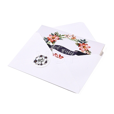 Rectangle Paper Greeting Cards DIY-C025-10-1