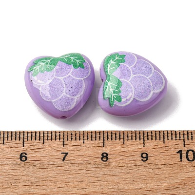 Opaque Acrylic Beads MACR-V001-01G-1