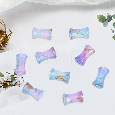 800Pcs Transparent Acrylic Beads OACR-PA0001-98B-1