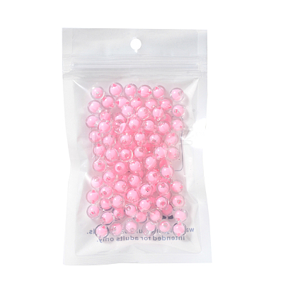 Transparent Acrylic Beads TACR-YW0001-03E-1