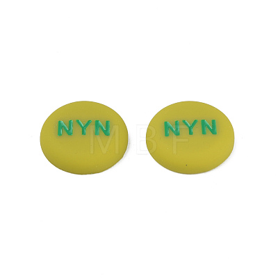 Acrylic Enamel Cabochons KY-N015-204C-1