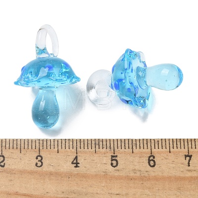 Handmade Lampwork Pendants LAMP-M021-01M-1