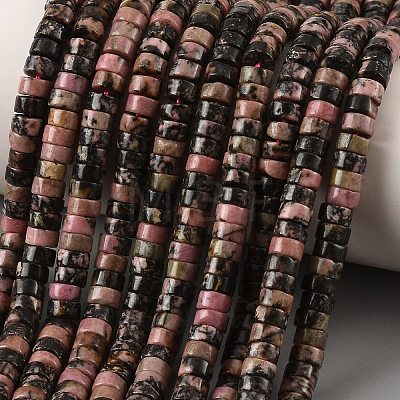 Natural Rhodonite Beads Strands G-M420-A06-01-1