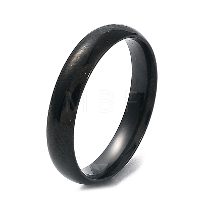Ion Plating(IP) 304 Stainless Steel Flat Plain Band Rings STAS-I160-C-15mm-B-1
