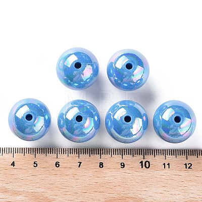 Opaque Acrylic Beads X-MACR-S370-D20mm-9-1